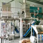 Dwie jednostki automatycznej maszyny pakującej Millet kompletna instalacja i debugowanie w naszej fabryce klienta