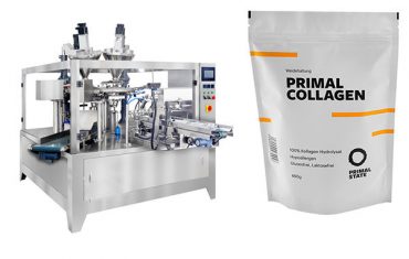 Automatyczna maszyna do pakowania proszku do torebki doy z zamkiem błyskawicznym