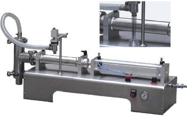 tłokowa ciecz wypełniająca z pojedynczą głowicą