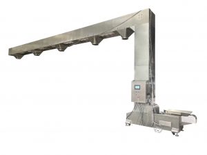 Podnośnik podający z wieloma punktami napełniania