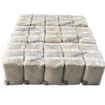 Automatyczna linia do podawania ziarna, ważenie opakowań i pakowanie wiązek